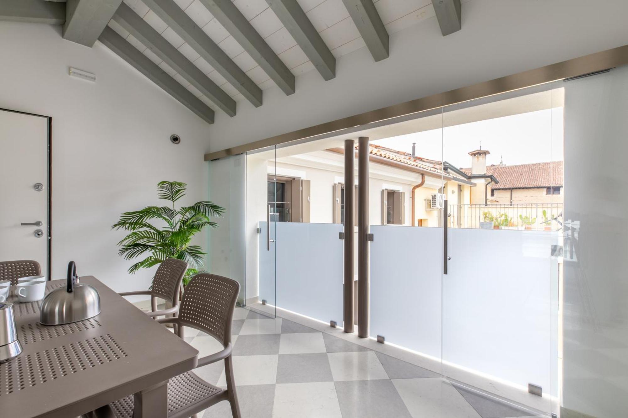 Corte Alle Mura - Mansarda Lux Cittadella Kültér fotó